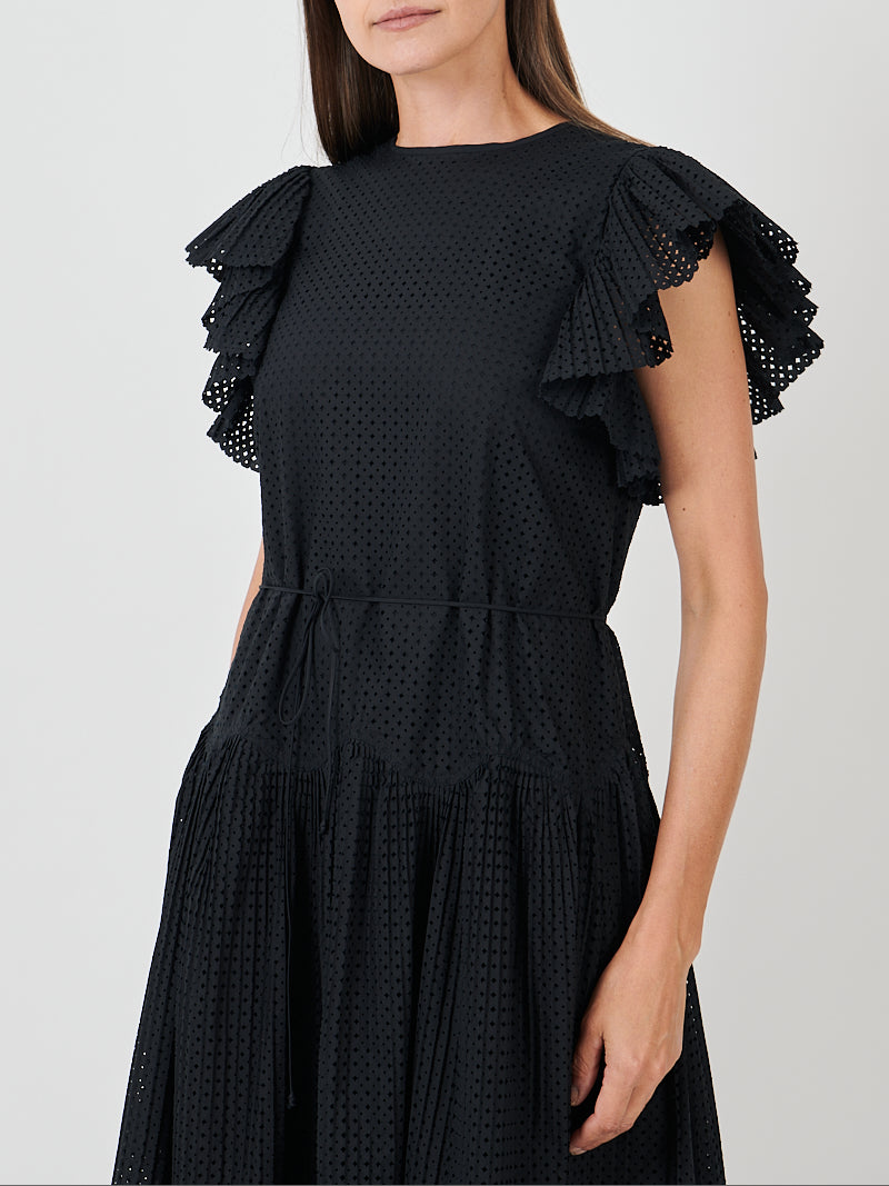 Sylvaine Dress in Noir