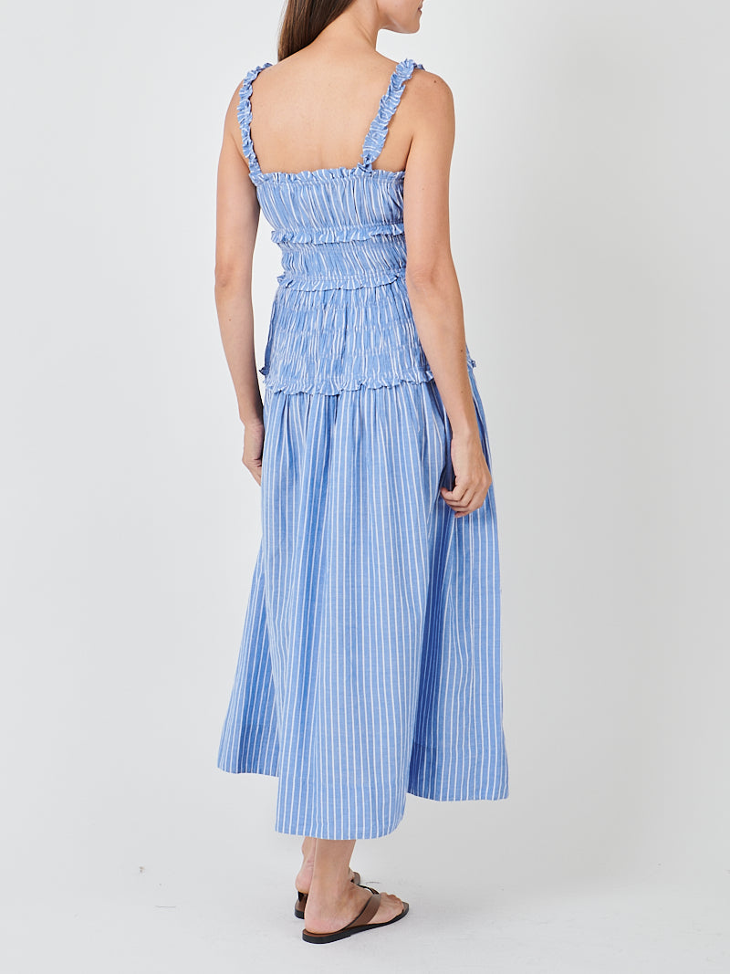 Marianne Dress in Deauville Stripe