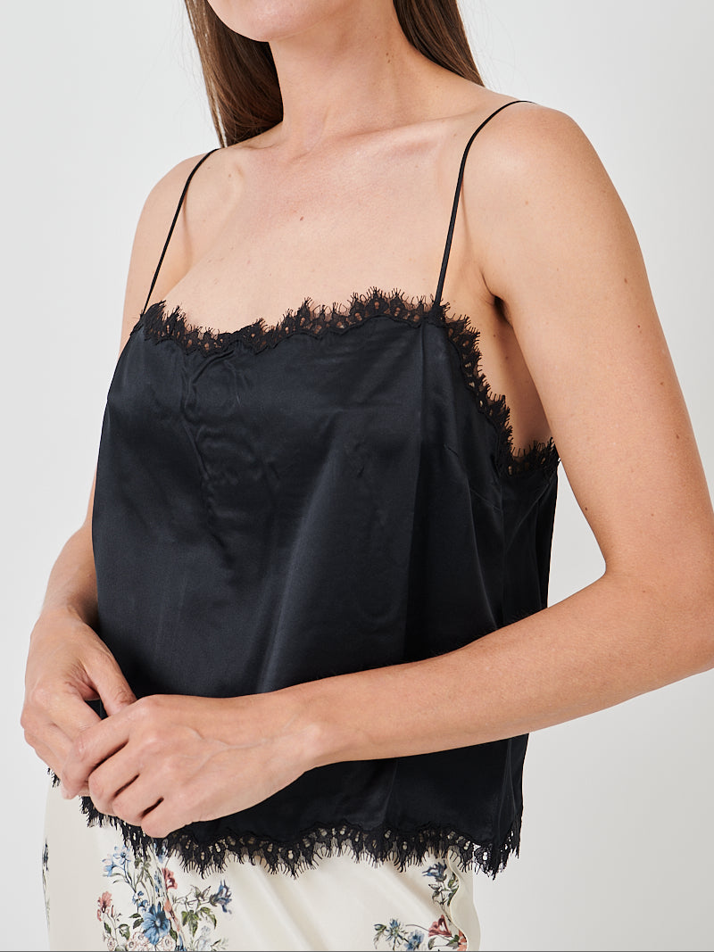 Doen Loure Top in Black