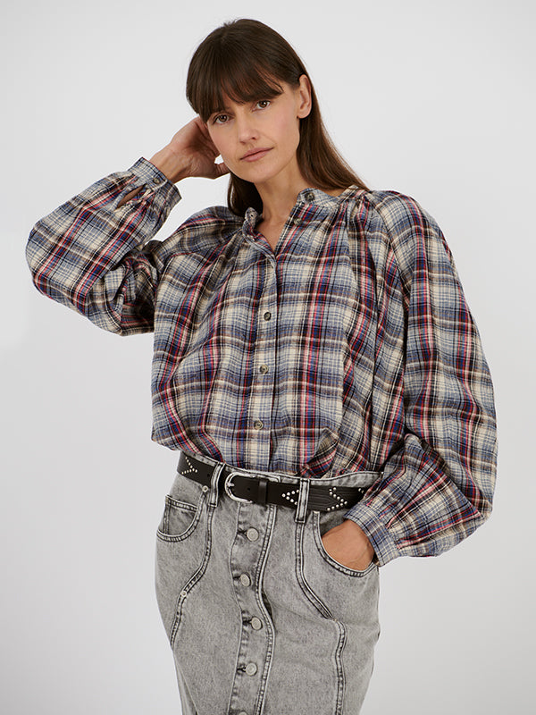 Marant Etoile Blandine Top in BlueMarant Etoile Blandine Top in Blue