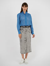 Isabel Marant Etoile Gamble Top in Azure