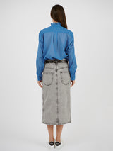 Isabel Marant Etoile Gamble Top in Azure