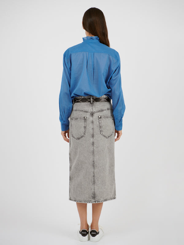Isabel Marant Etoile Gamble Top in Azure