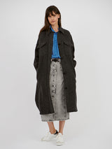 Fontia Coat in Anthracite