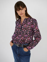 Isabel Marant Etoile Maria Top in Midnight/Pink