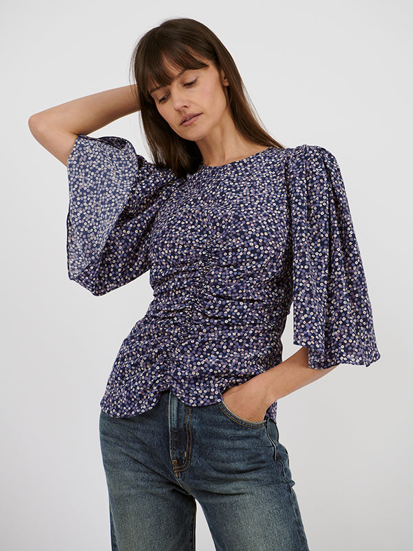 Isabel Marant Geza Top in Blue
