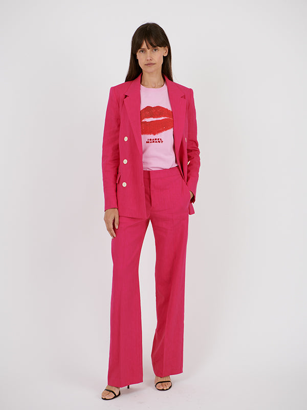 Isabel Marant Scarly Pants in Fuschia