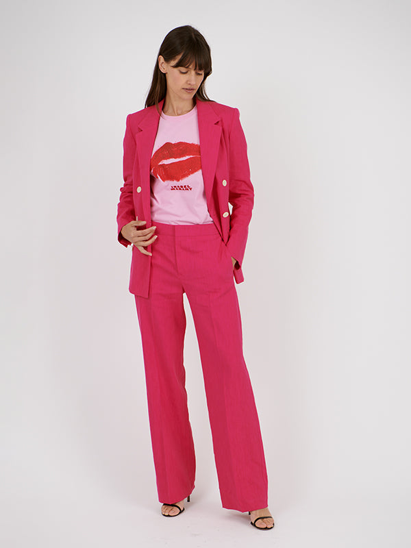 Isabel Marant Sheril Jacket in Fuschia