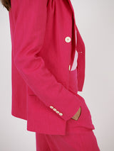 Isabel Marant Sheril Jacket in Fuschia