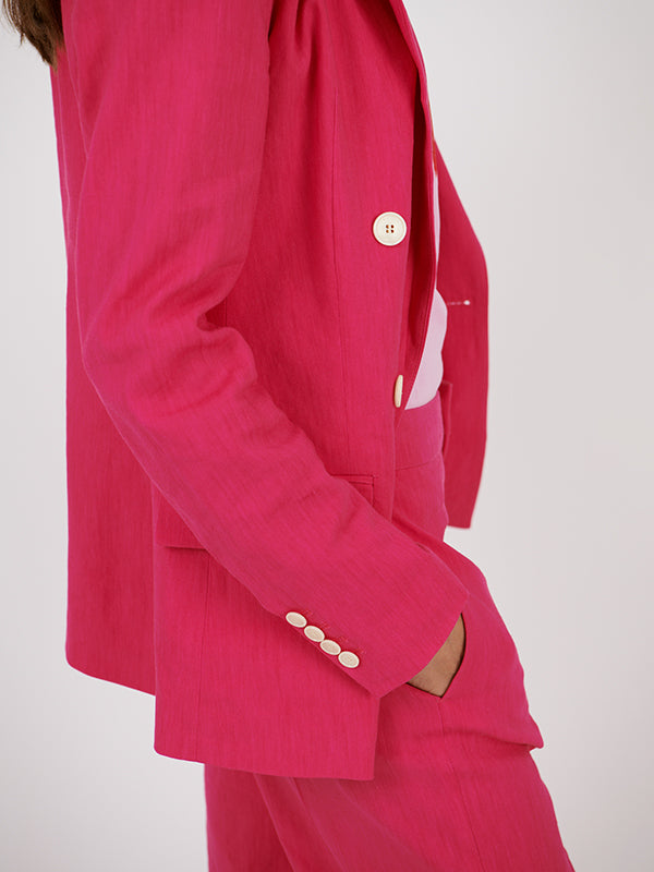Isabel Marant Sheril Jacket in Fuschia