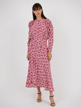 Isabel Marant Zarga Top in Fuschia