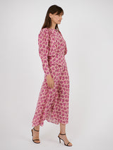 Isabel Marant Zarga Top in Fuschia