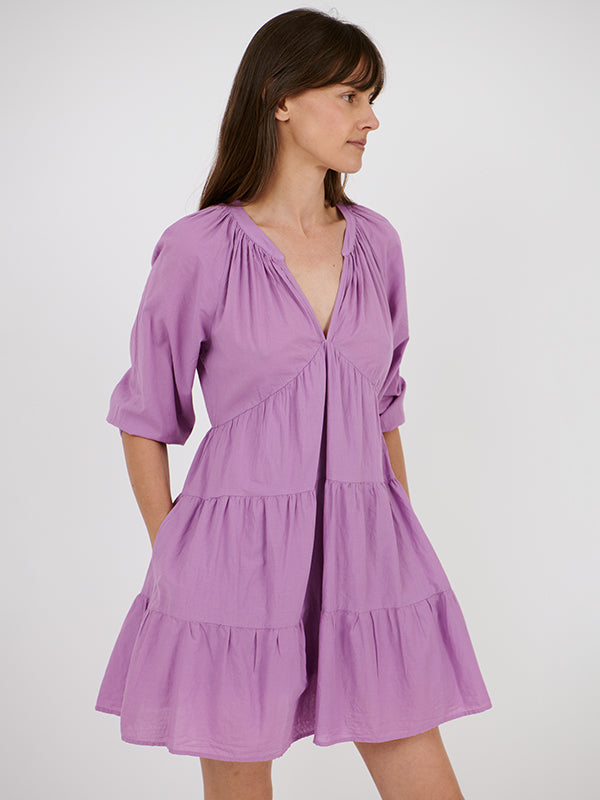Xirena Nadia Dress in Villa Plum