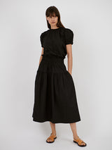 Ulla Johnson Kyra Skirt in Noir