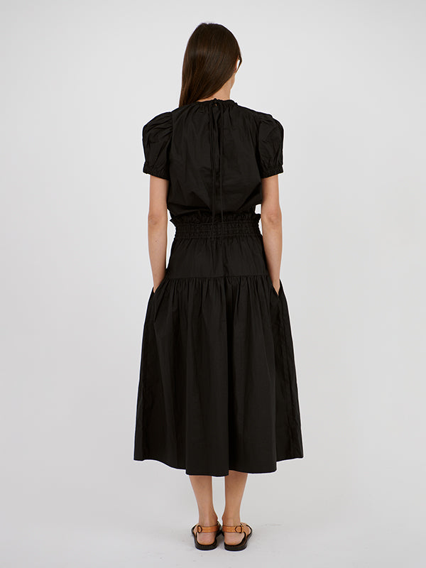 Ulla Johnson Kyra Skirt in Noir