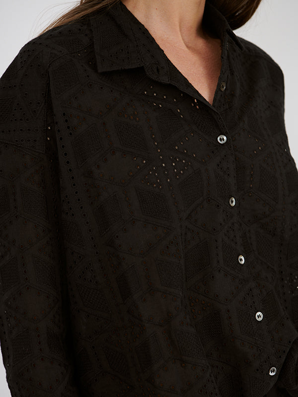 Xirena Jordy Shirt in Black