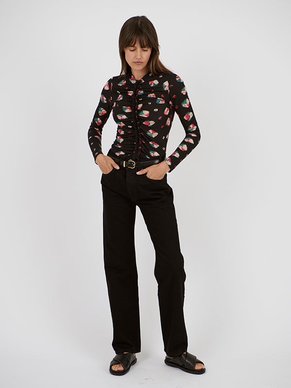 ULLA JOHNSON Wren Top in Nocturne