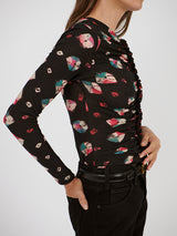 ULLA JOHNSON Wren Top in Nocturne