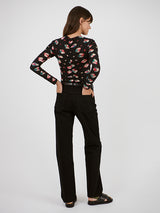 ULLA JOHNSON Wren Top in Nocturne