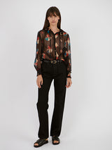 Ulla Johnson Pippa Blouse in Nocturne