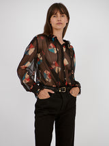 Ulla Johnson Pippa Blouse in Nocturne