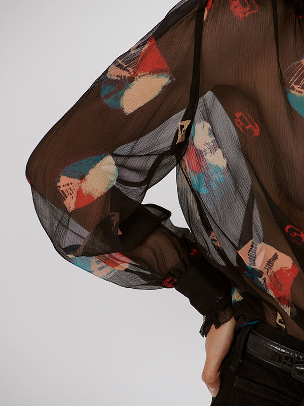 Ulla Johnson Pippa Blouse in Nocturne