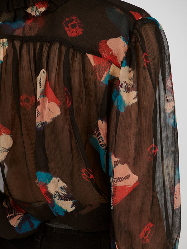 Ulla Johnson Pippa Blouse in Nocturne