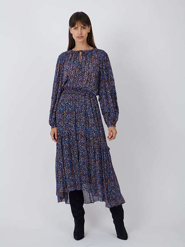 Isabel Marant Etoile Naema Dress in Midnight
