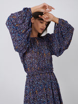 Isabel Marant Etoile Naema Dress in Midnight