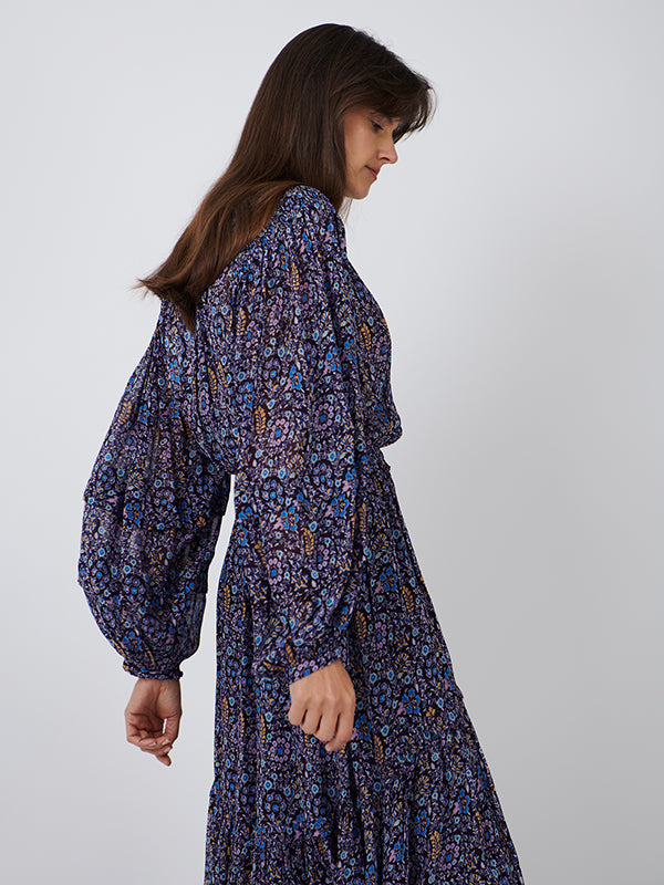Isabel Marant Etoile Naema Dress in Midnight