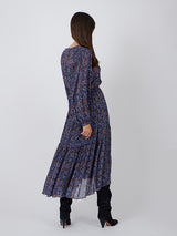 Isabel Marant Etoile Naema Dress in Midnight