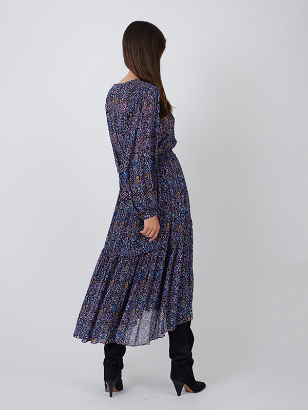 Isabel Marant Etoile Naema Dress in Midnight