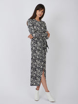 Isabel Marant Lisy Dress in Black/White