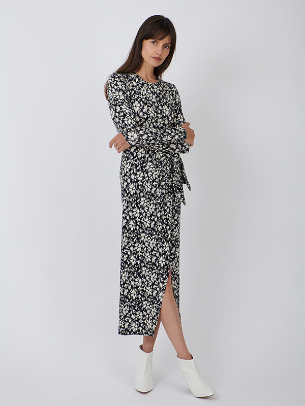Isabel Marant Lisy Dress in Black/White