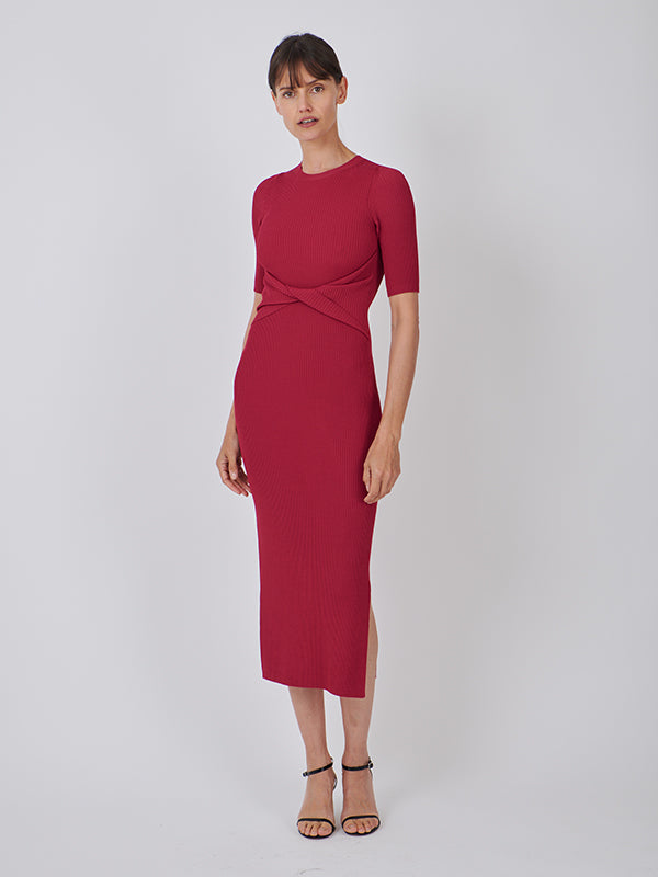 Altuzarra Argolis Dress in Syrah