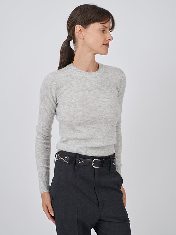Isabel Marant Etoile Ania Pullover in Light Grey