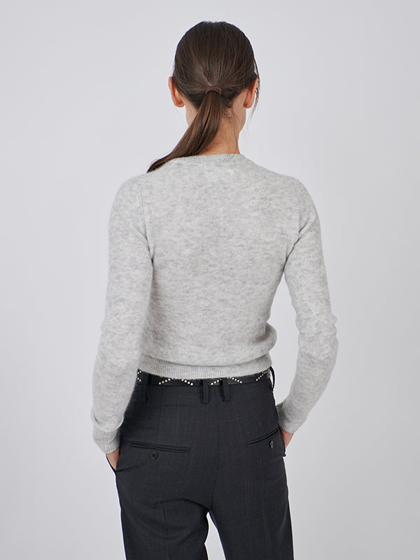Isabel Marant Etoile Ania Pullover in Light Grey