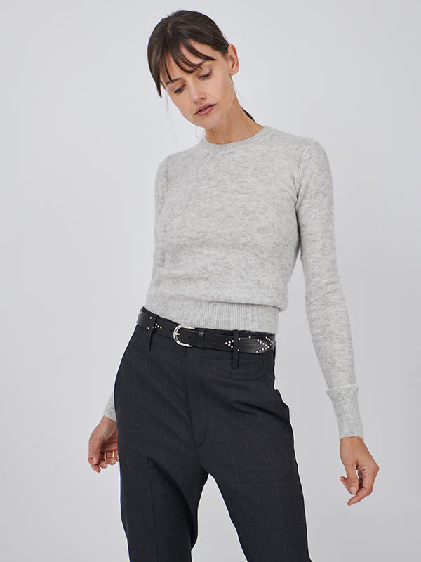 Isabel Marant Etoile Ania Pullover in Light Grey