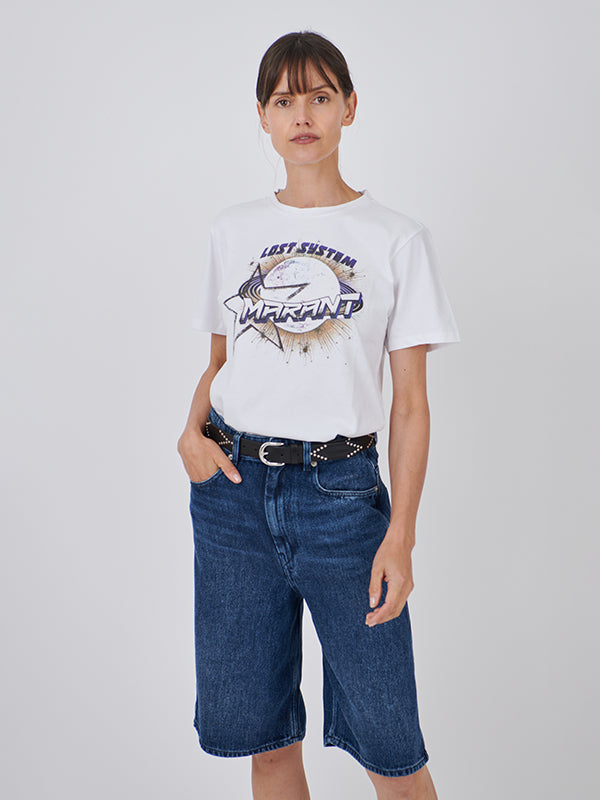 Isabel Marant Enna Tee in White