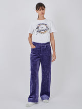 Isabel Marant Daryl Pants in Lavender  Edit alt text
