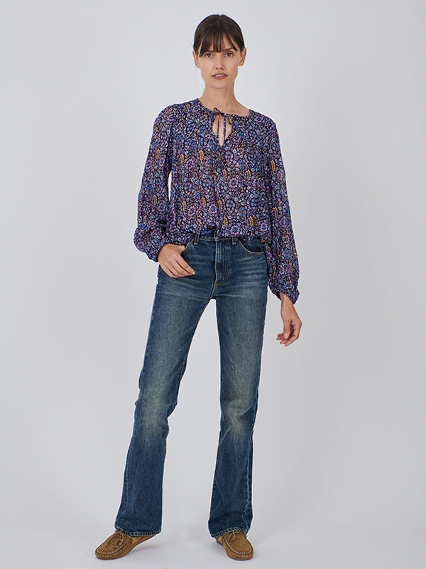 Isabel Marant Etoile Daytonea Top in Midnight