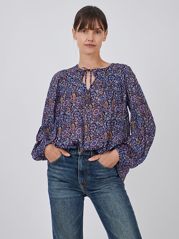Isabel Marant Etoile Daytonea Top in Midnight