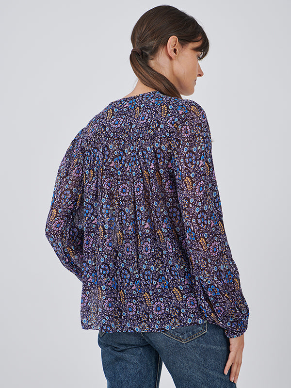 Isabel Marant Etoile Daytonea Top in Midnight