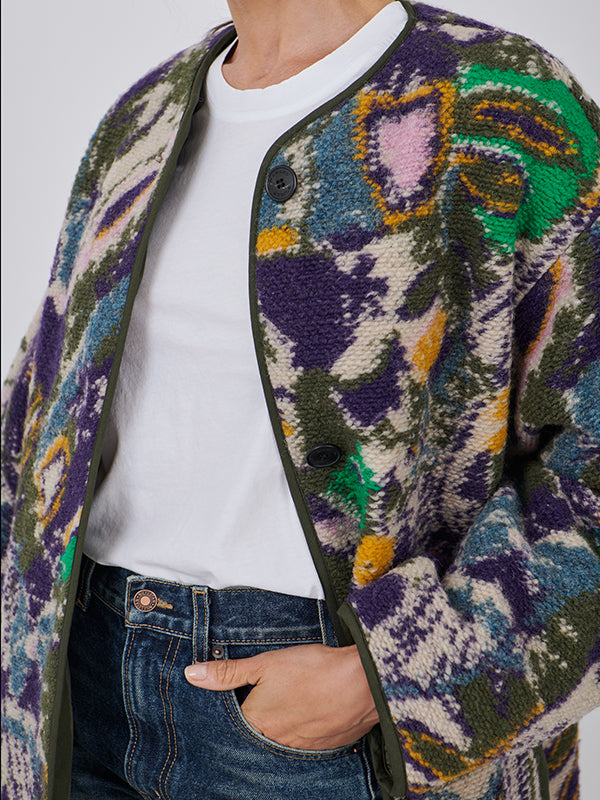 Isabel Marant Himemma Coat in Violet