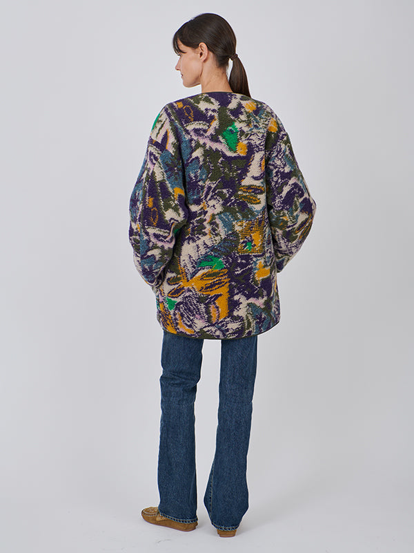Isabel Marant Himemma Coat in Violet