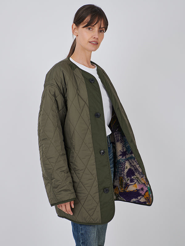 Isabel Marant Himemma Coat in Violet