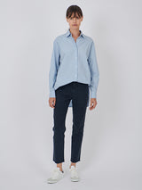 Nili Lotan Yorke Shirt in Light Blue