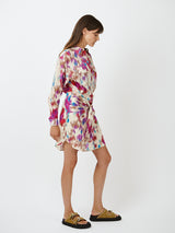 Isabel Marant Etoile | Nueva Dress in Beige Raspberry