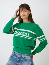 Isabel Marant Etoile | Arwen Pullover in Emerald Green