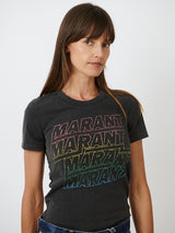 Isabel Marant Etoile | Ziliani Tee Shirt in Faded Black